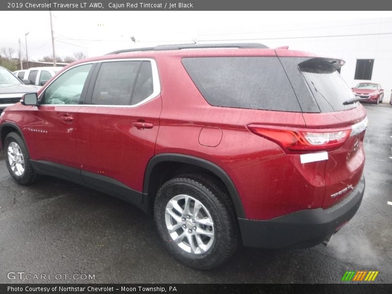 Cajun Red Tintcoat / Jet Black 2019 Chevrolet Traverse LT AWD