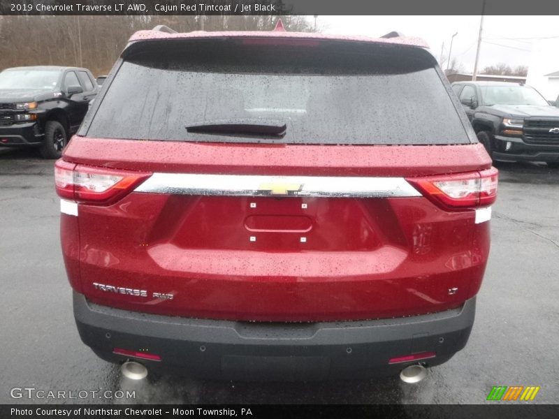 Cajun Red Tintcoat / Jet Black 2019 Chevrolet Traverse LT AWD
