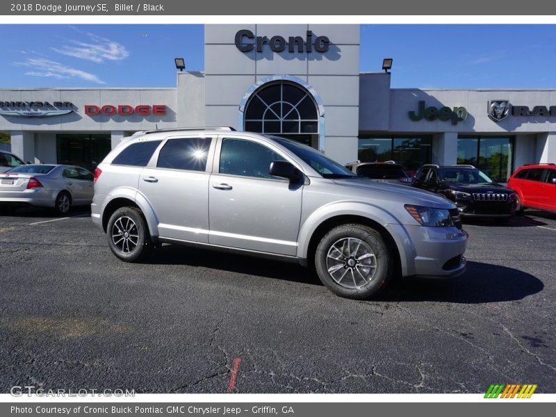 Billet / Black 2018 Dodge Journey SE
