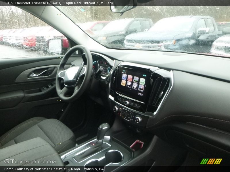 Cajun Red Tintcoat / Jet Black 2019 Chevrolet Traverse LT AWD