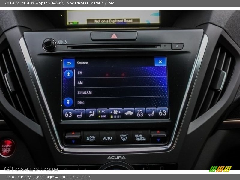 Modern Steel Metallic / Red 2019 Acura MDX A Spec SH-AWD