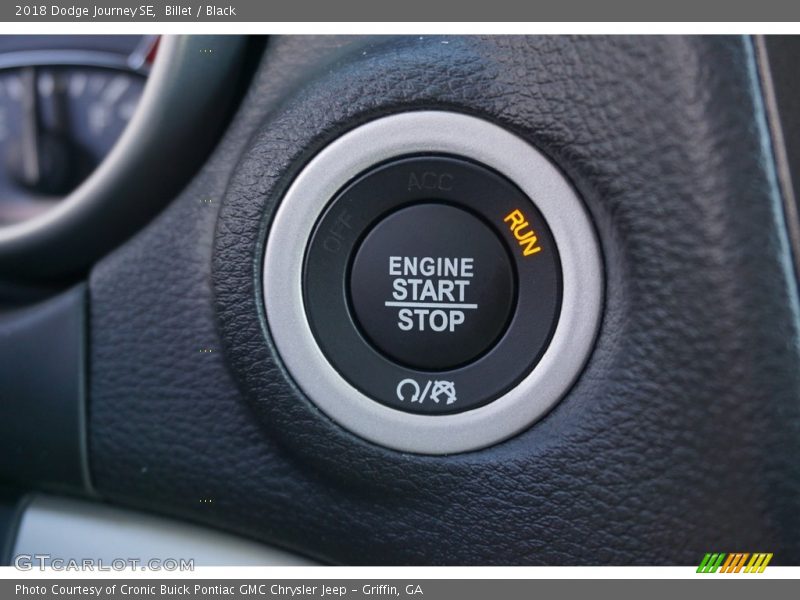 Billet / Black 2018 Dodge Journey SE