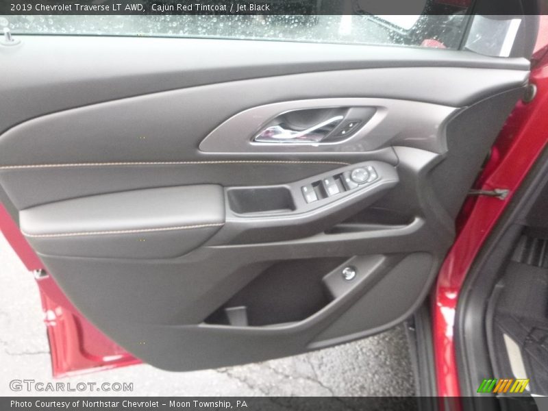 Cajun Red Tintcoat / Jet Black 2019 Chevrolet Traverse LT AWD