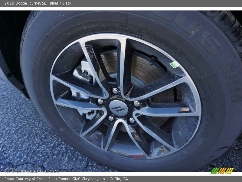 Billet / Black 2018 Dodge Journey SE