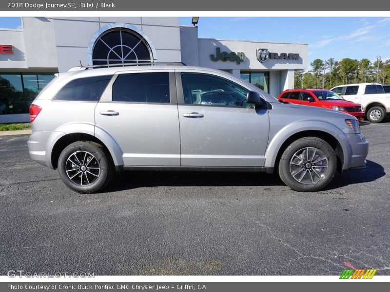 Billet / Black 2018 Dodge Journey SE