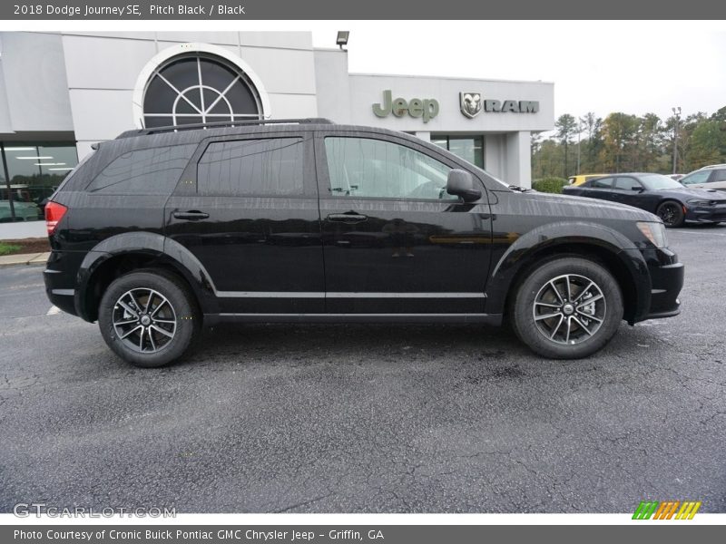Pitch Black / Black 2018 Dodge Journey SE
