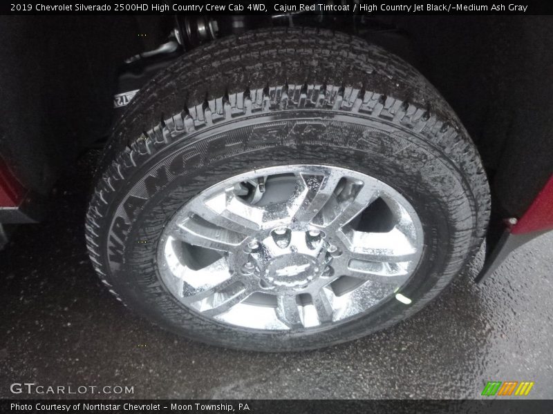 Cajun Red Tintcoat / High Country Jet Black/­Medium Ash Gray 2019 Chevrolet Silverado 2500HD High Country Crew Cab 4WD