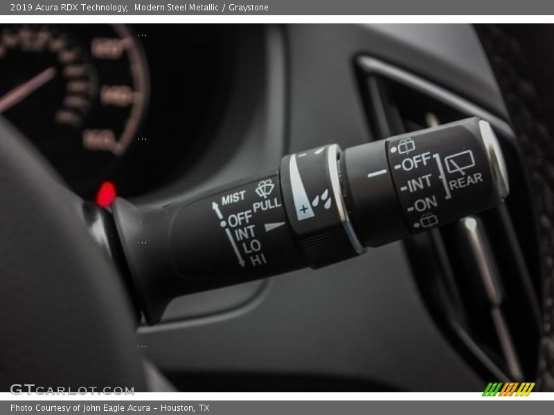 Modern Steel Metallic / Graystone 2019 Acura RDX Technology