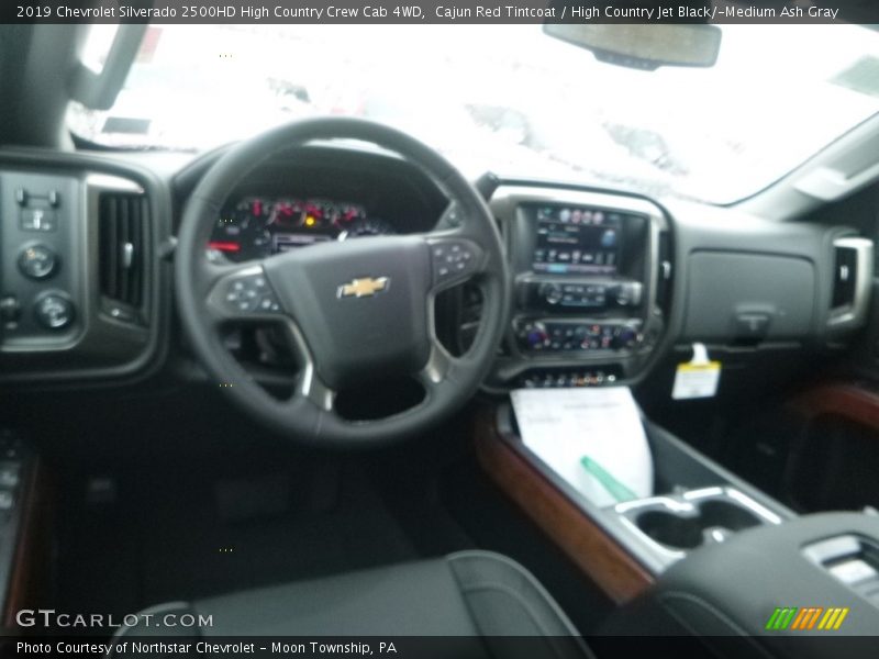 Cajun Red Tintcoat / High Country Jet Black/­Medium Ash Gray 2019 Chevrolet Silverado 2500HD High Country Crew Cab 4WD