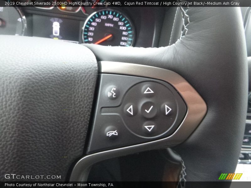 Cajun Red Tintcoat / High Country Jet Black/­Medium Ash Gray 2019 Chevrolet Silverado 2500HD High Country Crew Cab 4WD