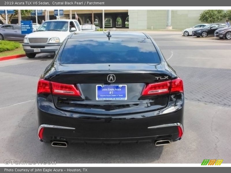 Crystal Black Pearl / Parchment 2019 Acura TLX V6 Sedan