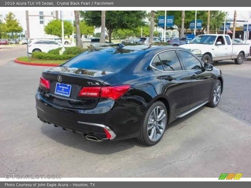 Crystal Black Pearl / Parchment 2019 Acura TLX V6 Sedan
