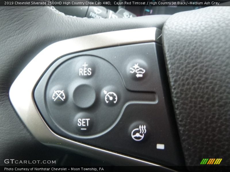 Cajun Red Tintcoat / High Country Jet Black/­Medium Ash Gray 2019 Chevrolet Silverado 2500HD High Country Crew Cab 4WD