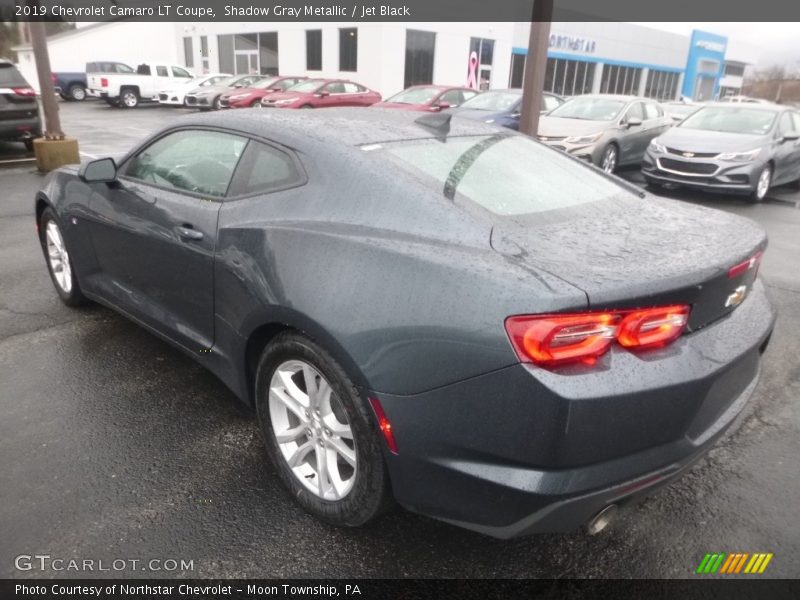 Shadow Gray Metallic / Jet Black 2019 Chevrolet Camaro LT Coupe