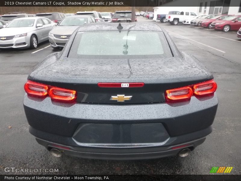 Shadow Gray Metallic / Jet Black 2019 Chevrolet Camaro LT Coupe