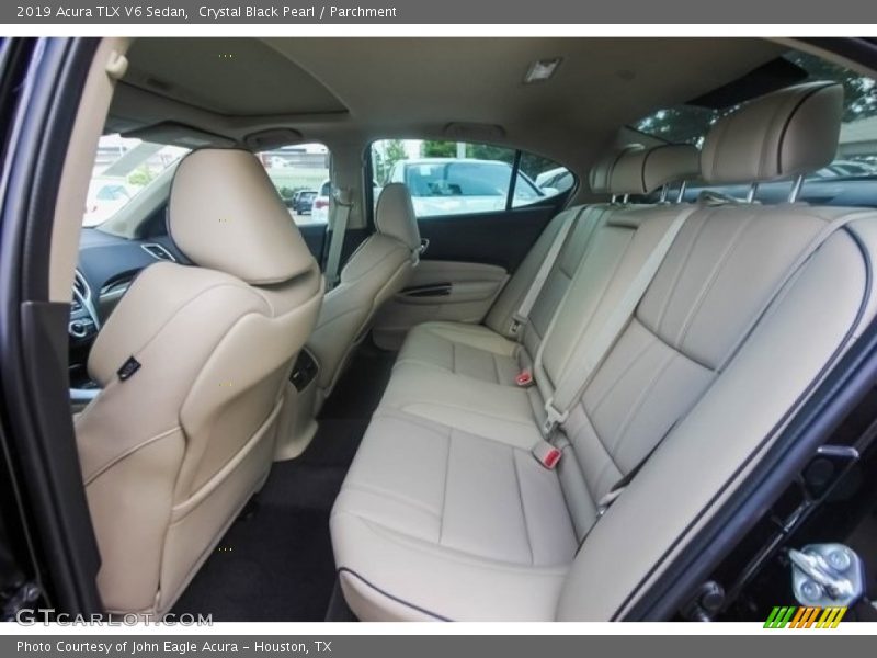 Crystal Black Pearl / Parchment 2019 Acura TLX V6 Sedan