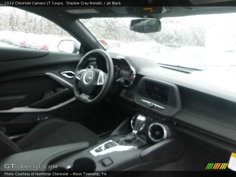Shadow Gray Metallic / Jet Black 2019 Chevrolet Camaro LT Coupe