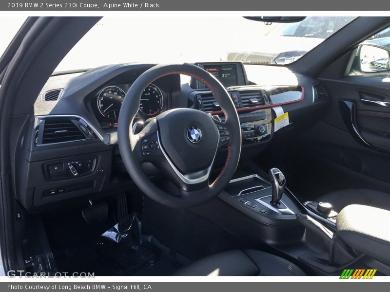Alpine White / Black 2019 BMW 2 Series 230i Coupe