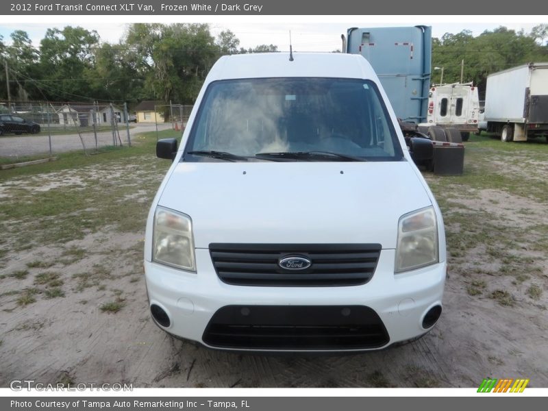 Frozen White / Dark Grey 2012 Ford Transit Connect XLT Van