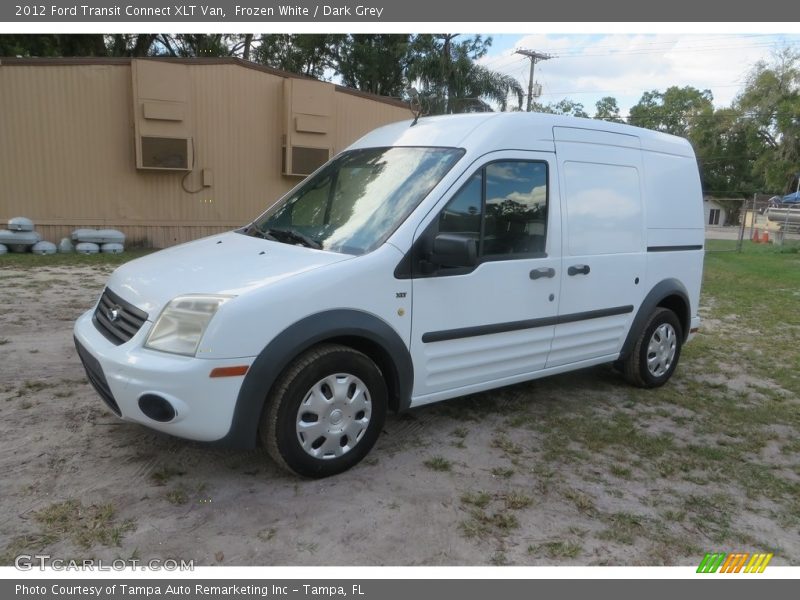 Frozen White / Dark Grey 2012 Ford Transit Connect XLT Van
