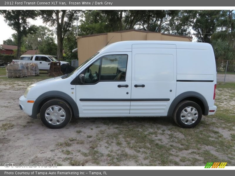 Frozen White / Dark Grey 2012 Ford Transit Connect XLT Van