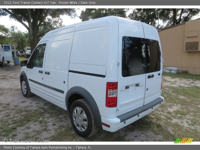 Frozen White / Dark Grey 2012 Ford Transit Connect XLT Van