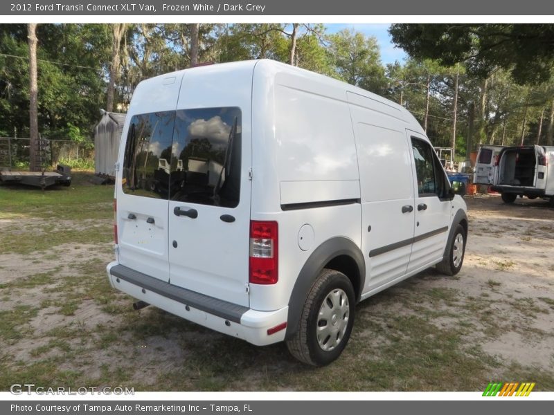 Frozen White / Dark Grey 2012 Ford Transit Connect XLT Van