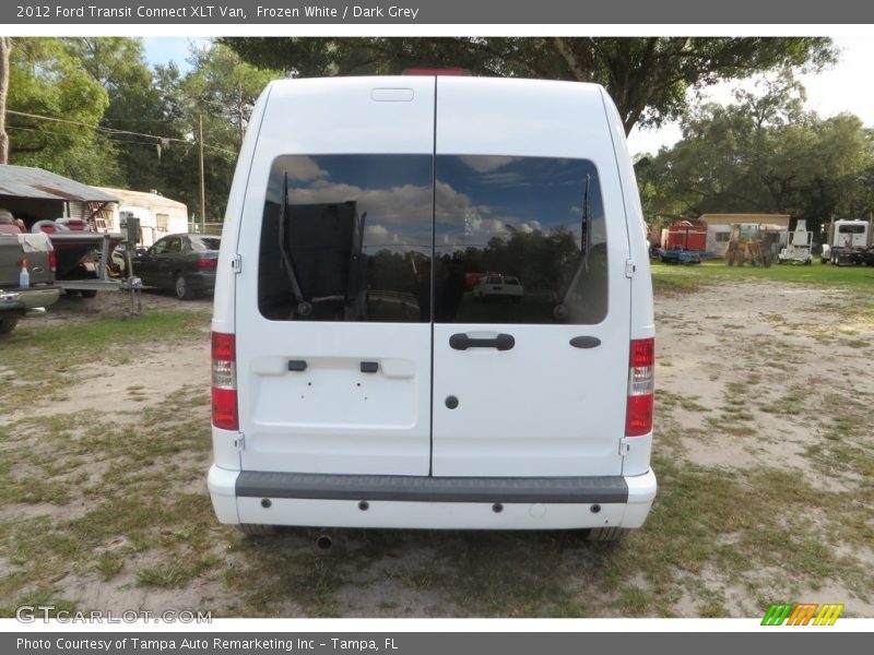 Frozen White / Dark Grey 2012 Ford Transit Connect XLT Van