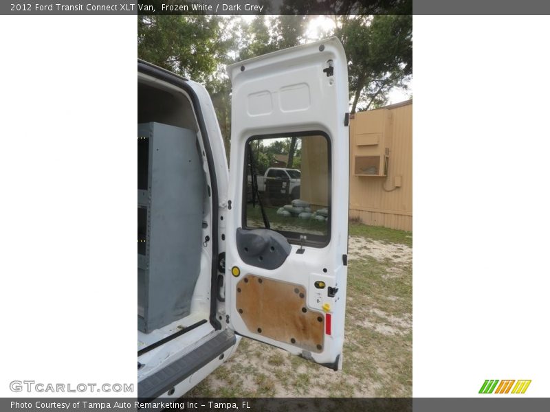 Frozen White / Dark Grey 2012 Ford Transit Connect XLT Van