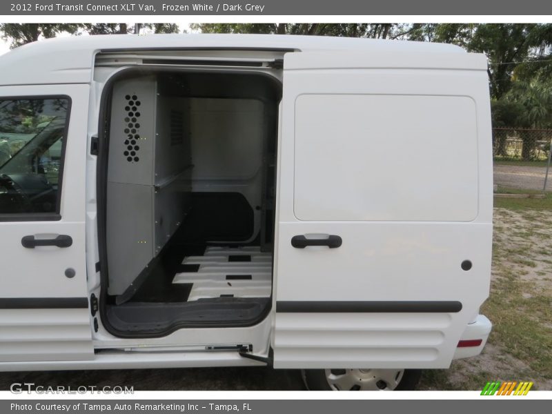 Frozen White / Dark Grey 2012 Ford Transit Connect XLT Van