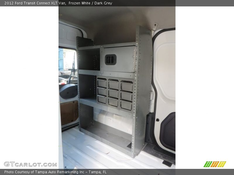 Frozen White / Dark Grey 2012 Ford Transit Connect XLT Van