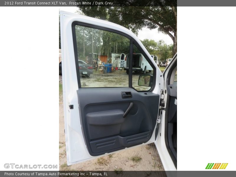 Frozen White / Dark Grey 2012 Ford Transit Connect XLT Van
