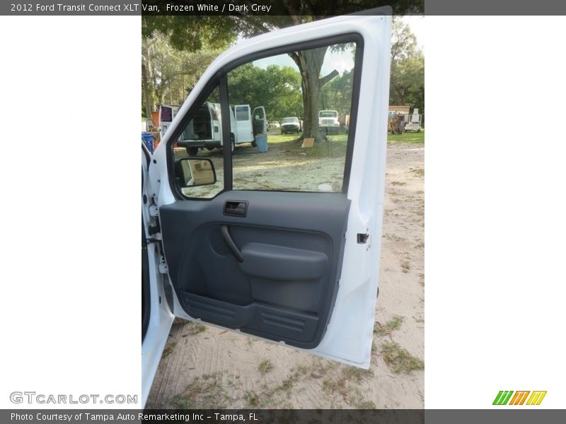 Frozen White / Dark Grey 2012 Ford Transit Connect XLT Van
