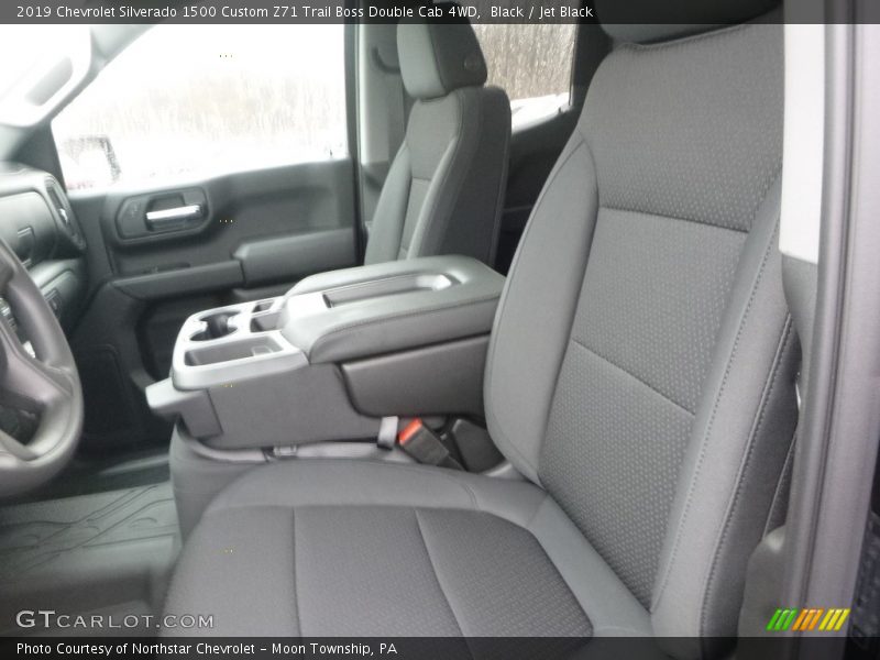 Front Seat of 2019 Silverado 1500 Custom Z71 Trail Boss Double Cab 4WD