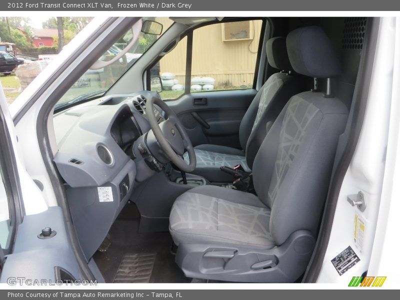 Frozen White / Dark Grey 2012 Ford Transit Connect XLT Van