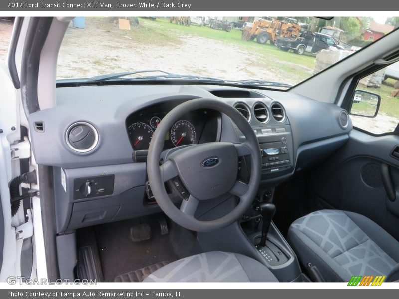Frozen White / Dark Grey 2012 Ford Transit Connect XLT Van