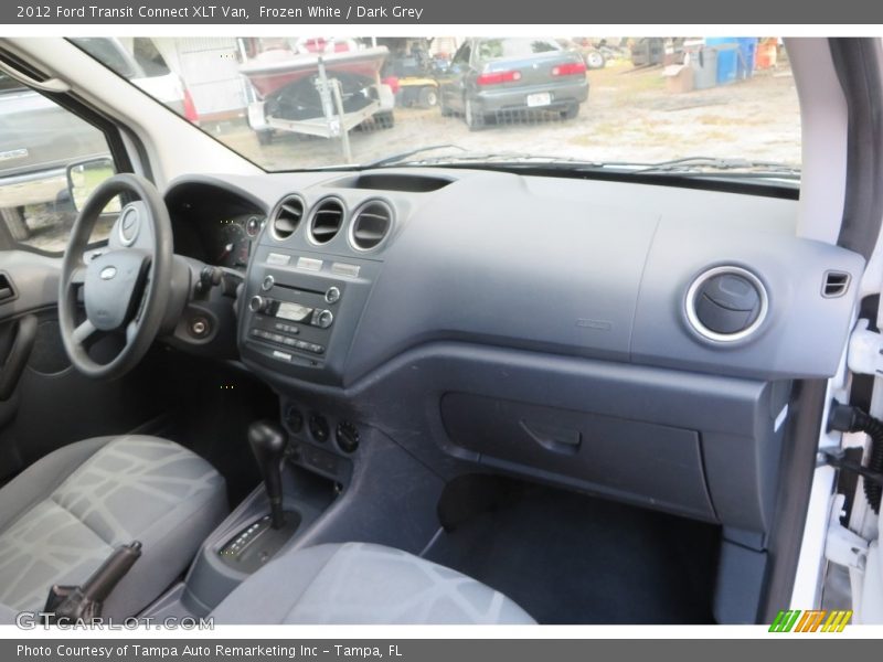 Frozen White / Dark Grey 2012 Ford Transit Connect XLT Van