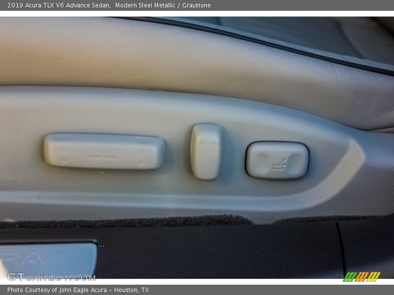 Modern Steel Metallic / Graystone 2019 Acura TLX V6 Advance Sedan