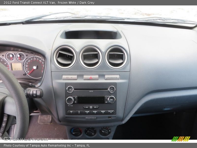 Frozen White / Dark Grey 2012 Ford Transit Connect XLT Van