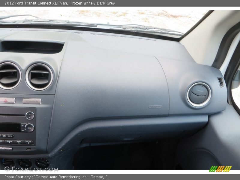 Frozen White / Dark Grey 2012 Ford Transit Connect XLT Van