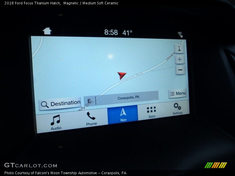 Magnetic / Medium Soft Ceramic 2018 Ford Focus Titanium Hatch