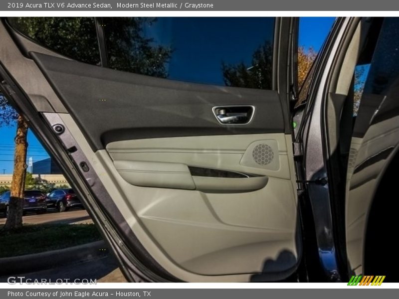 Modern Steel Metallic / Graystone 2019 Acura TLX V6 Advance Sedan