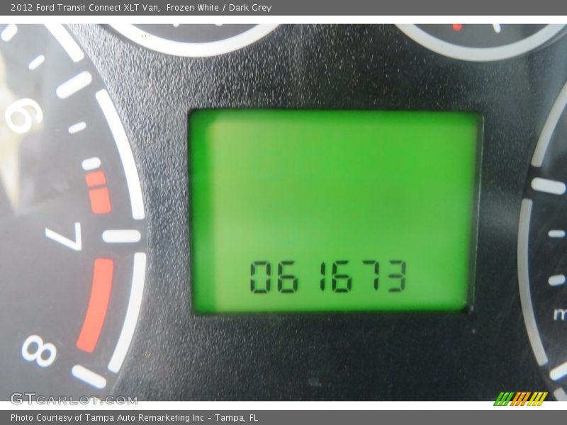 Frozen White / Dark Grey 2012 Ford Transit Connect XLT Van