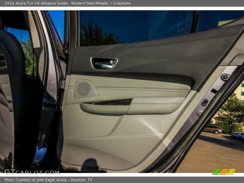 Modern Steel Metallic / Graystone 2019 Acura TLX V6 Advance Sedan
