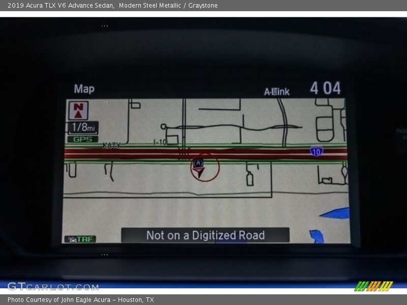 Modern Steel Metallic / Graystone 2019 Acura TLX V6 Advance Sedan