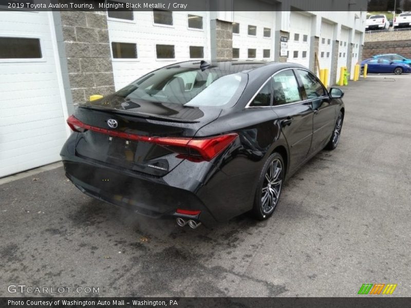 Midnight Black Metallic / Gray 2019 Toyota Avalon Touring