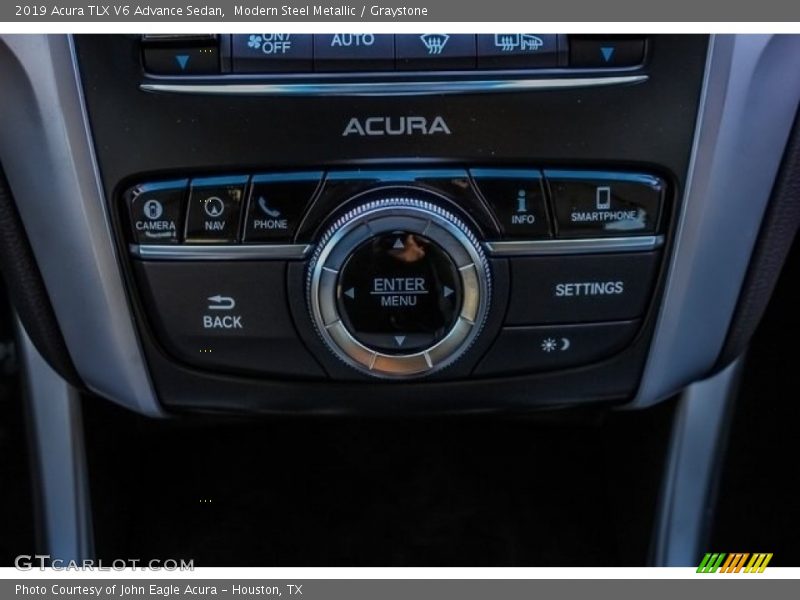 Modern Steel Metallic / Graystone 2019 Acura TLX V6 Advance Sedan