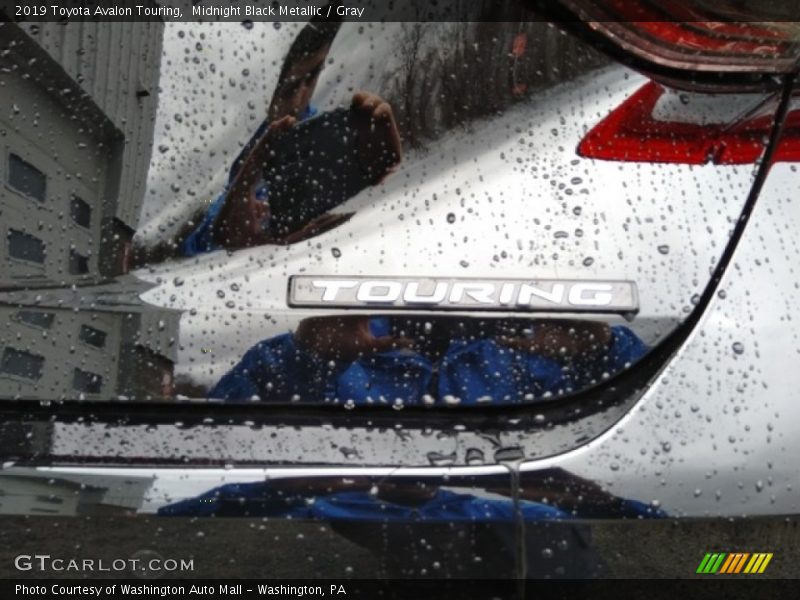 Midnight Black Metallic / Gray 2019 Toyota Avalon Touring