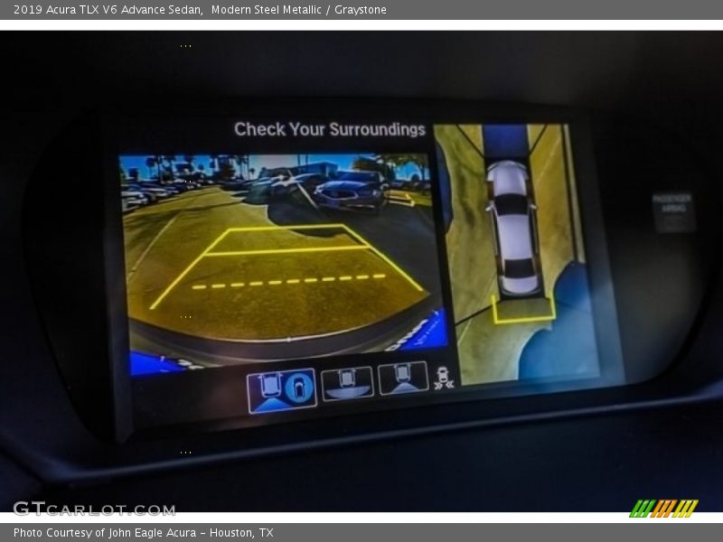 Modern Steel Metallic / Graystone 2019 Acura TLX V6 Advance Sedan