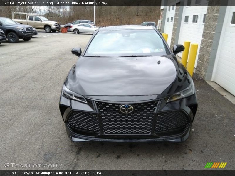 Midnight Black Metallic / Gray 2019 Toyota Avalon Touring